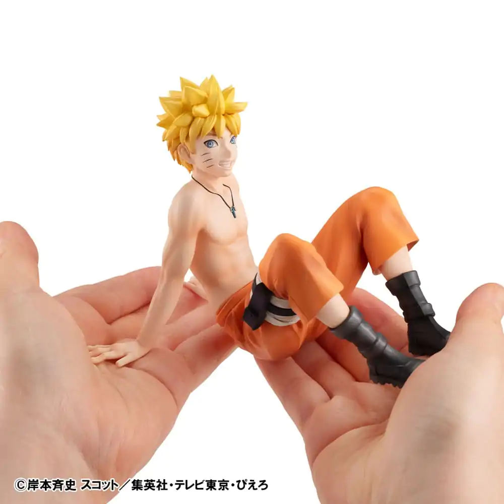 Naruto Shippuden G.E.M. Series PVC Soška Naruto Palm Size 9 cm produktová fotografia