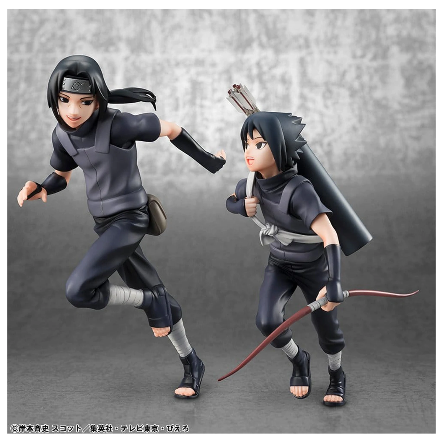 Naruto Shippuden G.E.M. Series PVC figúrky balenie 2 kusov Itachi Uchiha & Sasuke produktová fotografia