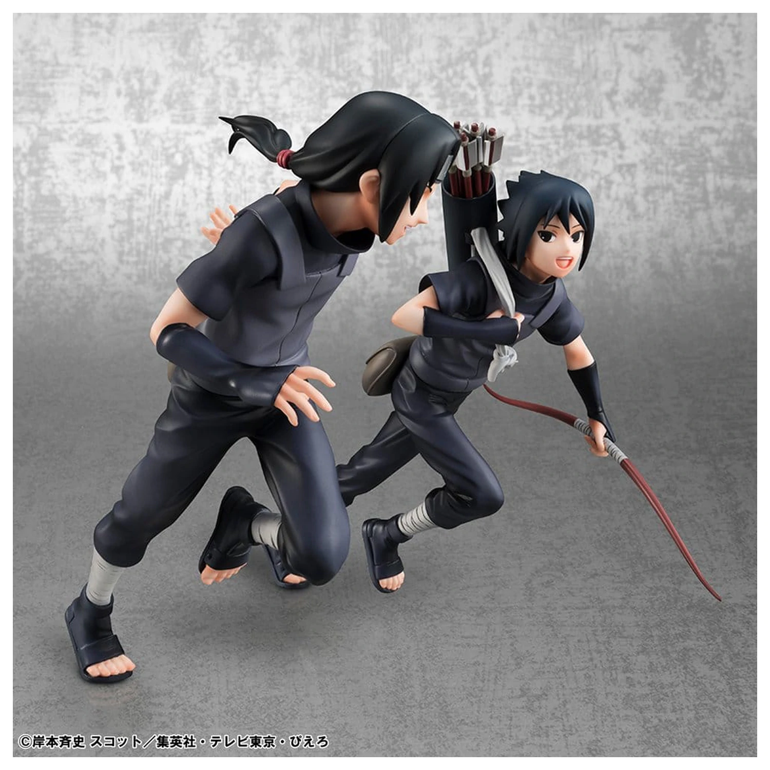 Naruto Shippuden G.E.M. Series PVC figúrky balenie 2 kusov Itachi Uchiha & Sasuke produktová fotografia