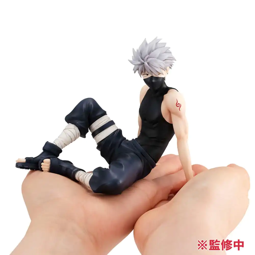 Naruto Shippuden G.E.M. Series PVC soška Kakashi-Sensei, dlaňový formát 9 cm termékfotó