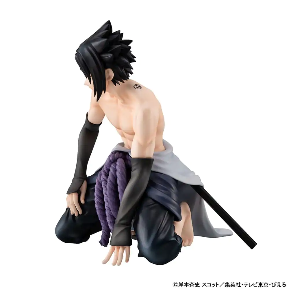 Naruto Shippuden G.E.M. Series PVC socha Sasuke Palm Size 12 cm produktová fotografia