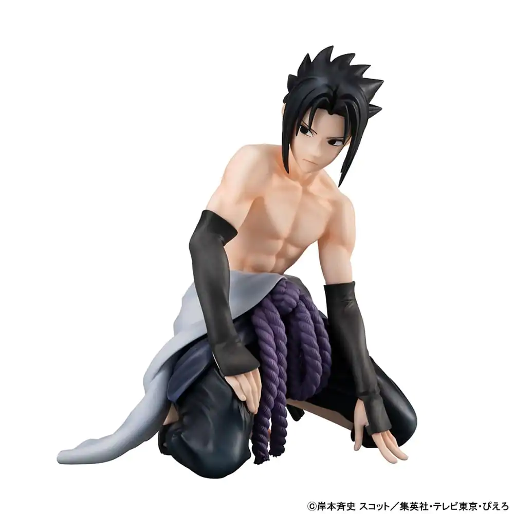 Naruto Shippuden G.E.M. Series PVC socha Sasuke Palm Size 12 cm produktová fotografia
