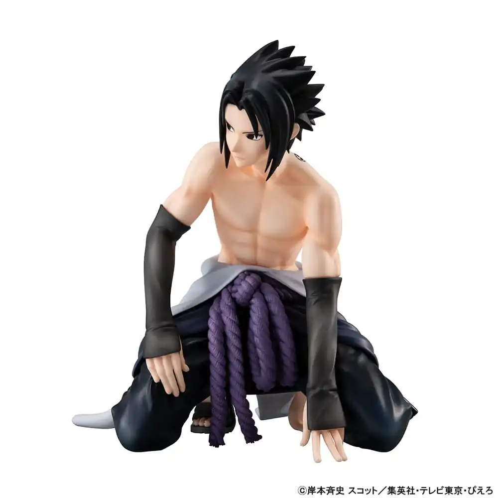 Naruto Shippuden G.E.M. Series PVC socha Sasuke Palm Size 12 cm produktová fotografia