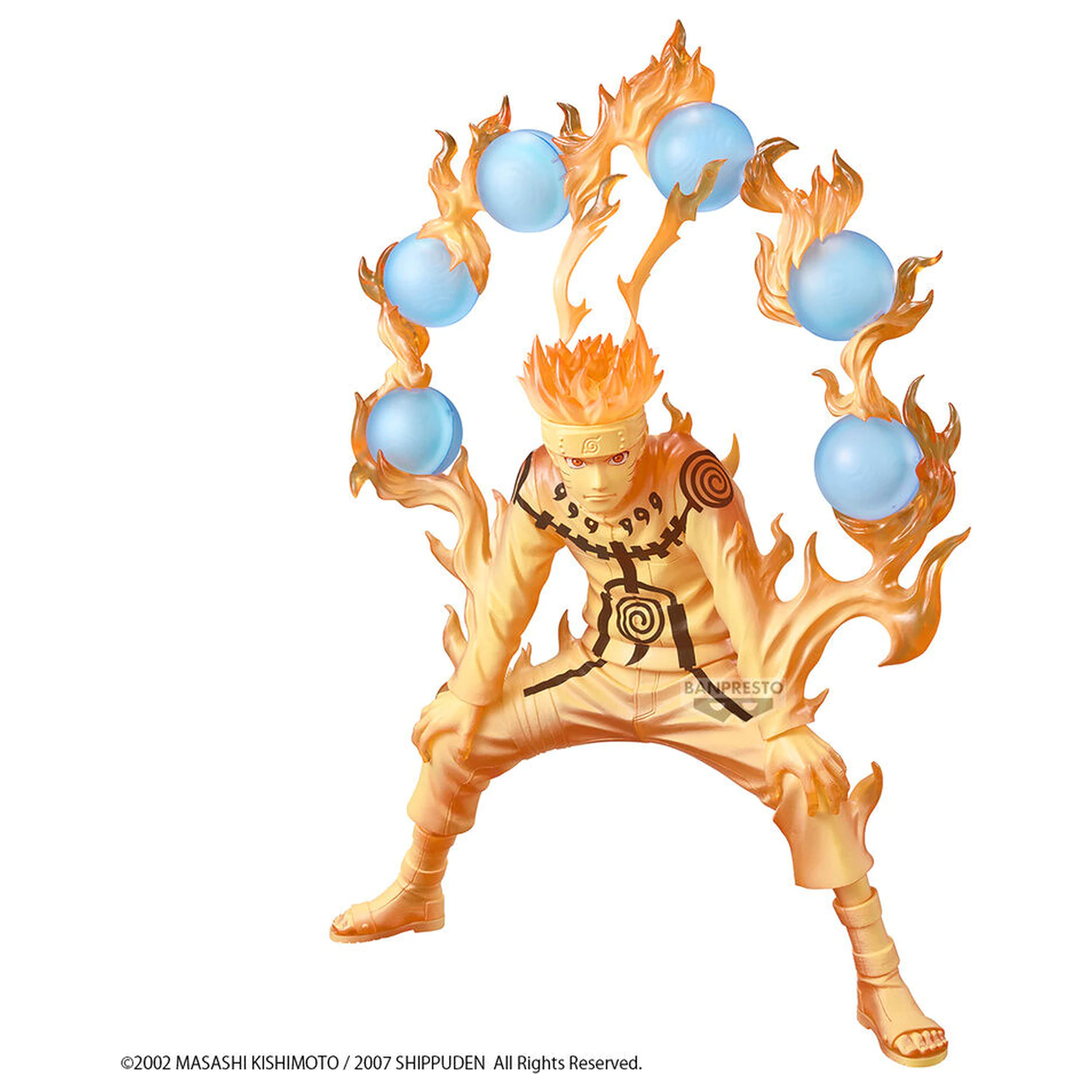 Naruto Shippuden Grandista II Special Edition Naruto Uzumaki figúrka 27 cm produktová fotografia