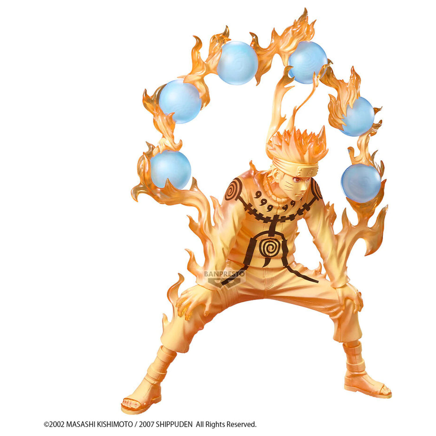 Naruto Shippuden Grandista II Special Edition Naruto Uzumaki figúrka 27 cm produktová fotografia