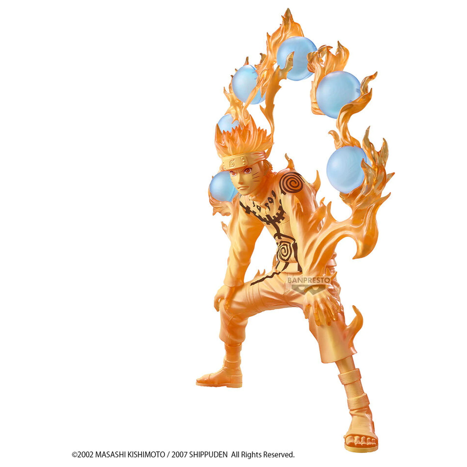 Naruto Shippuden Grandista II Special Edition Naruto Uzumaki figúrka 27 cm produktová fotografia