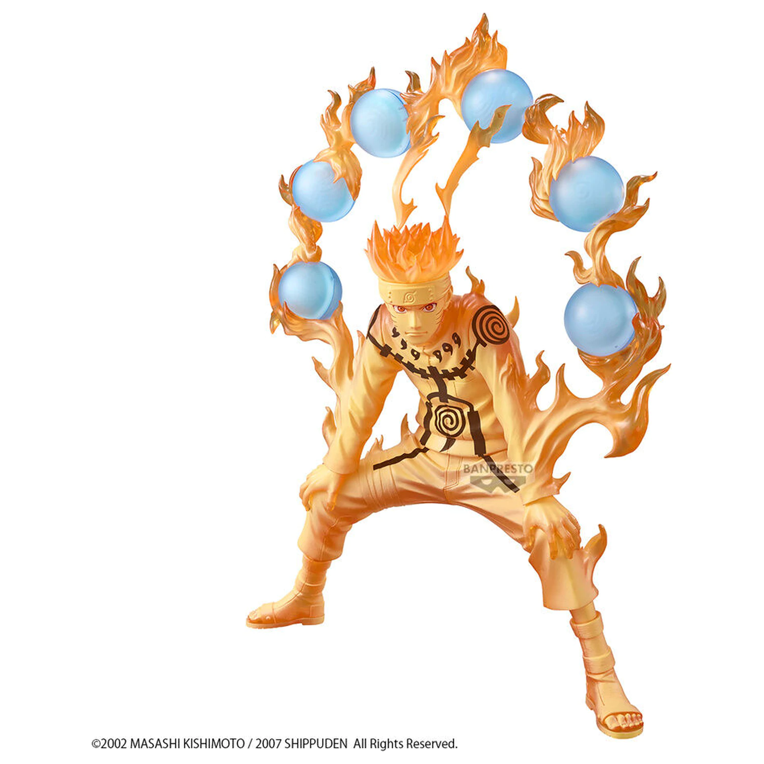 Naruto Shippuden Grandista II Special Edition Naruto Uzumaki figúrka 27 cm produktová fotografia