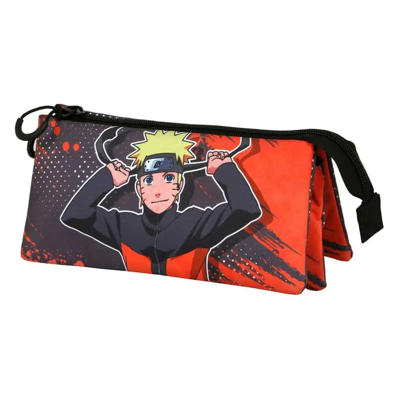 Naruto Shippuden Hachimaki triple pencil case termékfotó