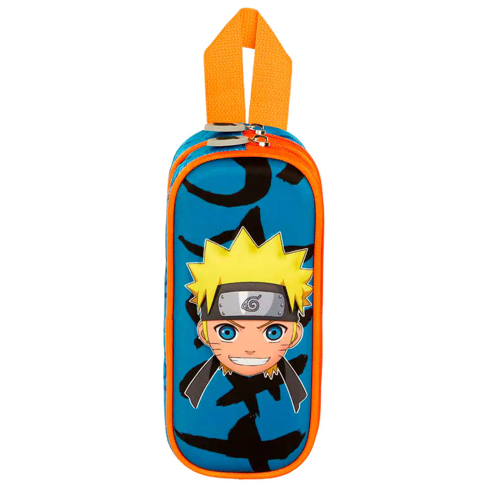 Naruto Shippuden Happy 3D dvojité puzdro na ceruzky produktová fotografia