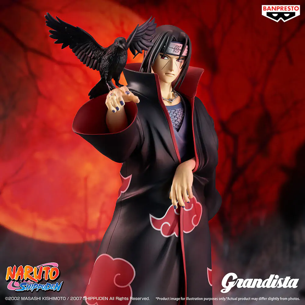 Naruto Shippuden Itachi Uchiha Grandista figúrka 28cm produktová fotografia