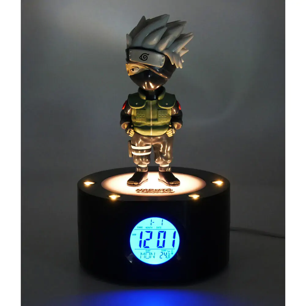 Naruto Shippuden Budík so Svetlom Kakashi 18 cm produktová fotografia