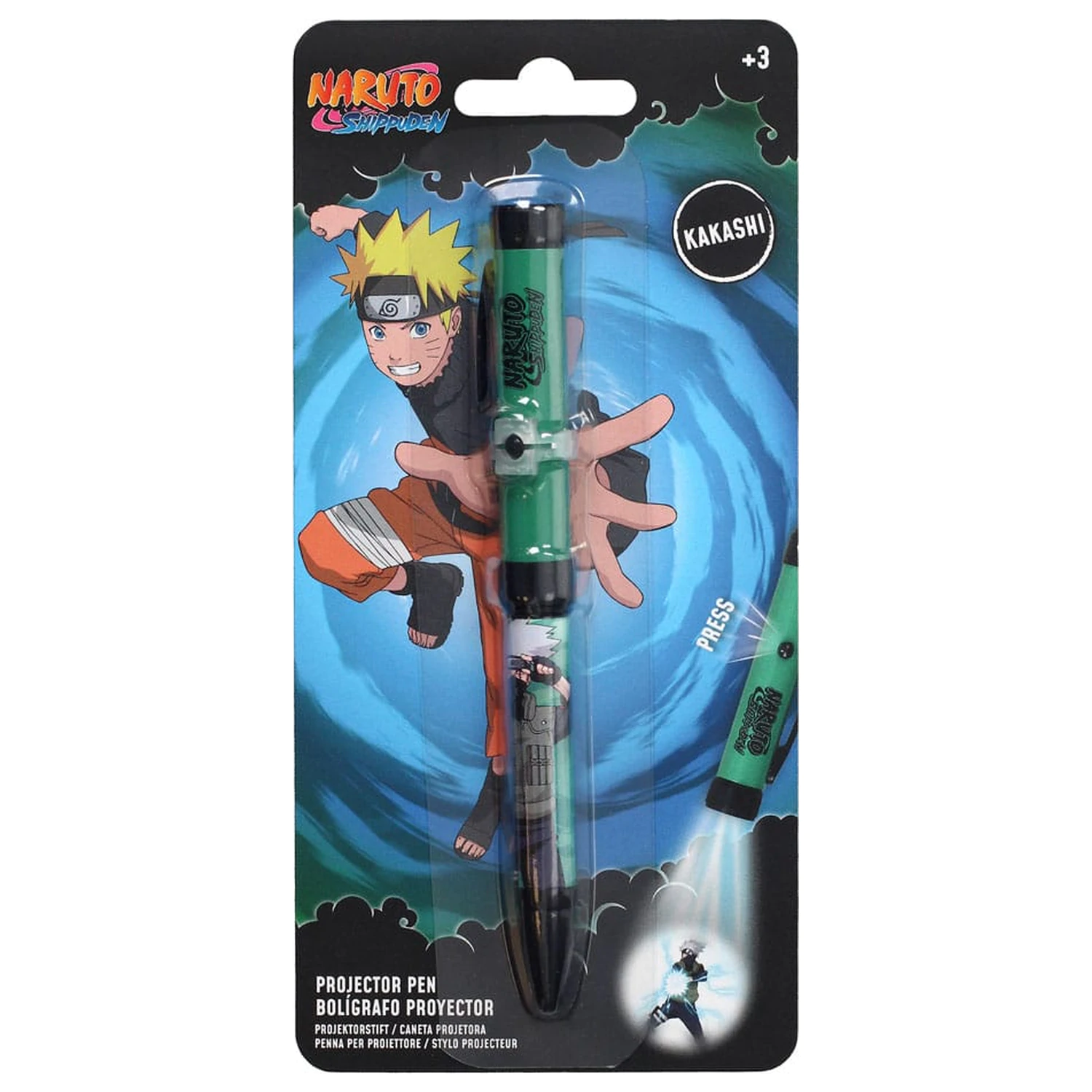 Naruto Shippuden Pen s Light Projector Kakashi produktová fotografia