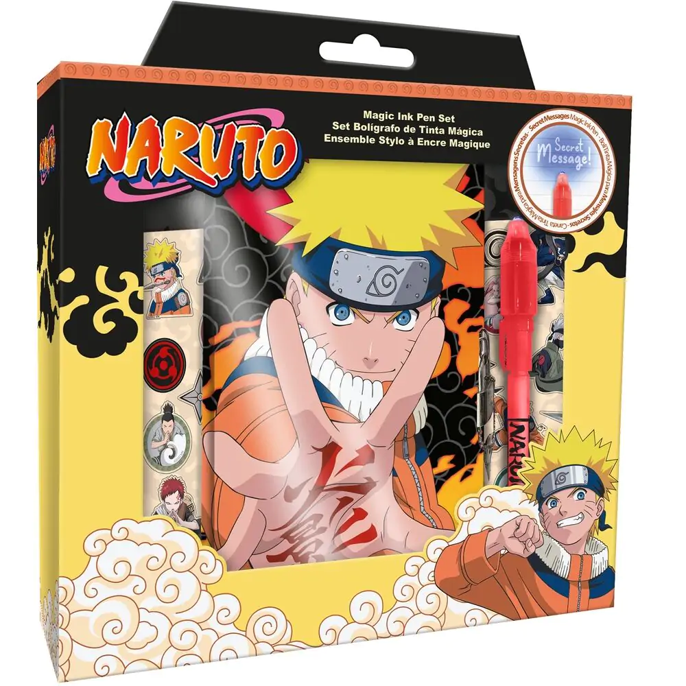 Naruto Shippuden Diár + magické pero produktová fotografia