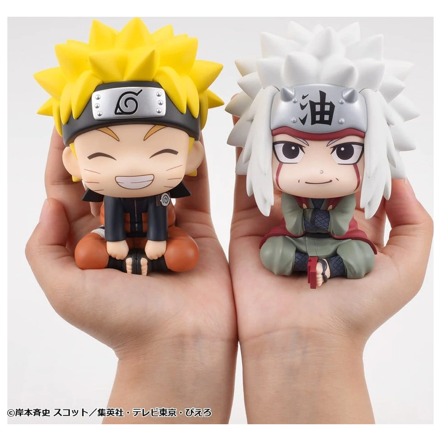 Naruto Shippuden Look Up PVC figúrky 2-balenie Naruto Uzumaki Smile Ver. & Jiraiya 11 cm (s darčekom) produktová fotografia
