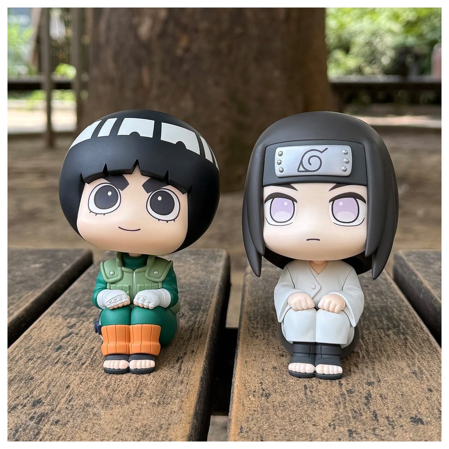 Naruto Shippuden Look Up PVC figúrky 2-balenie Rock Lee & Neji Hyuga 11 cm (s darčekom) produktová fotografia