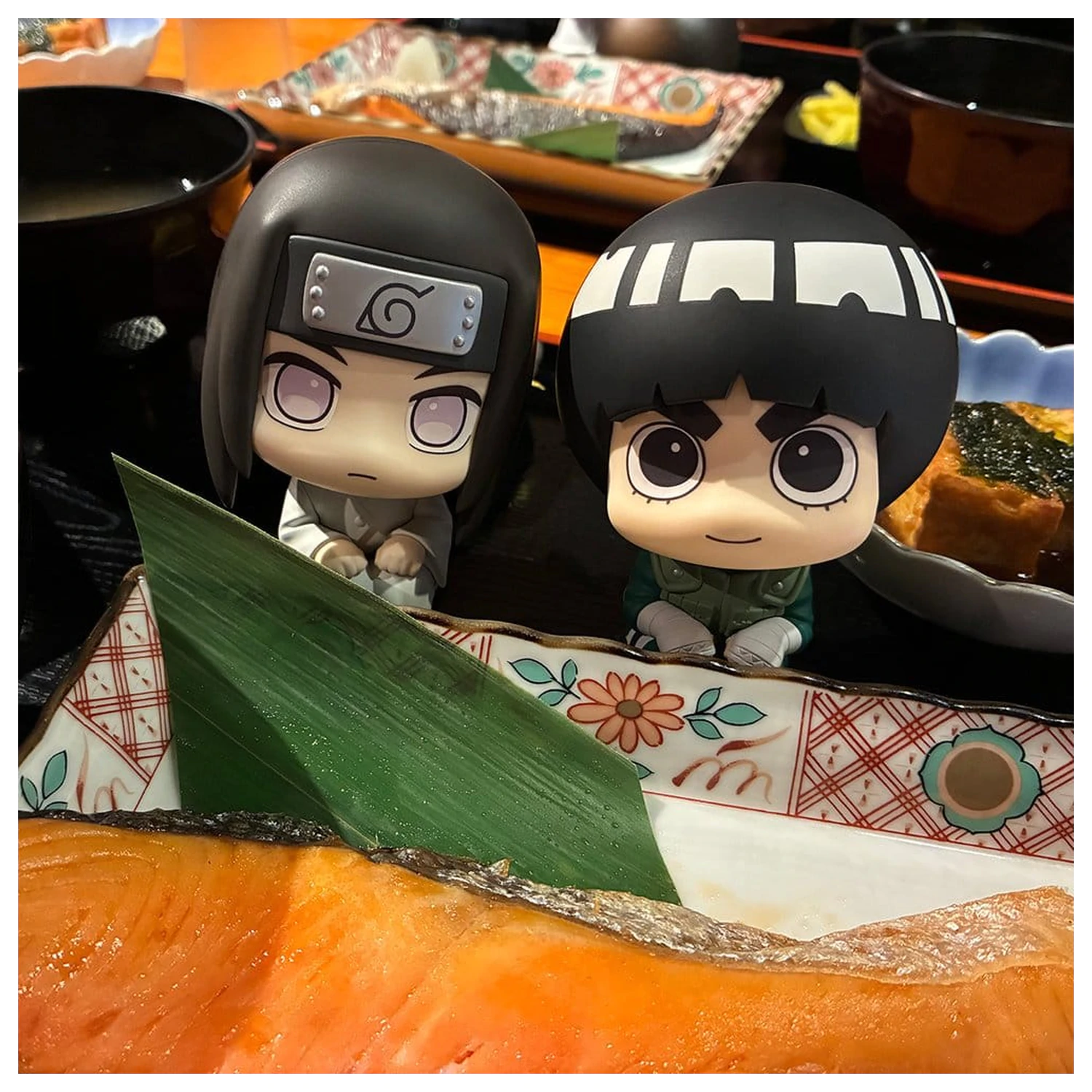 Naruto Shippuden Look Up PVC figúrky 2-balenie Rock Lee & Neji Hyuga 11 cm (s darčekom) produktová fotografia