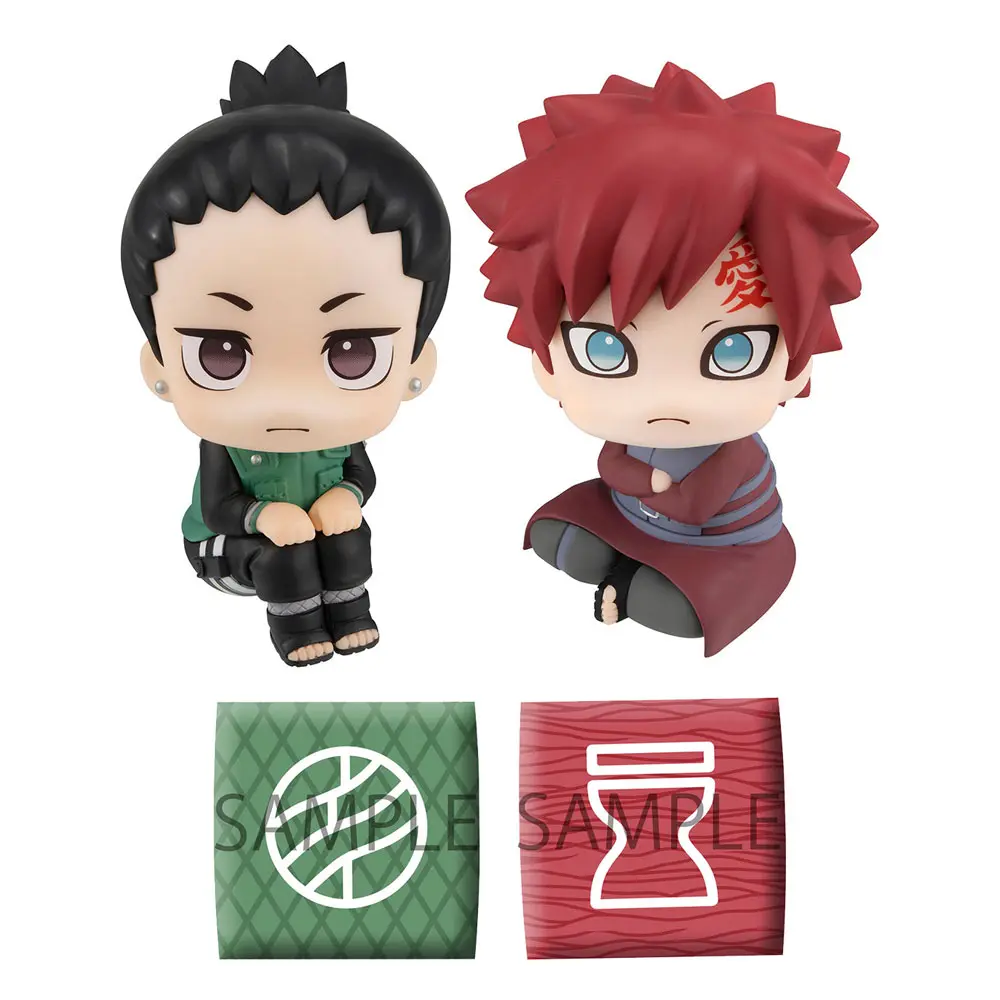 Naruto Shippuden Look Up PVC Figúrky Nara Shikamaru&amp;Gaara set 11 cm termékfotó