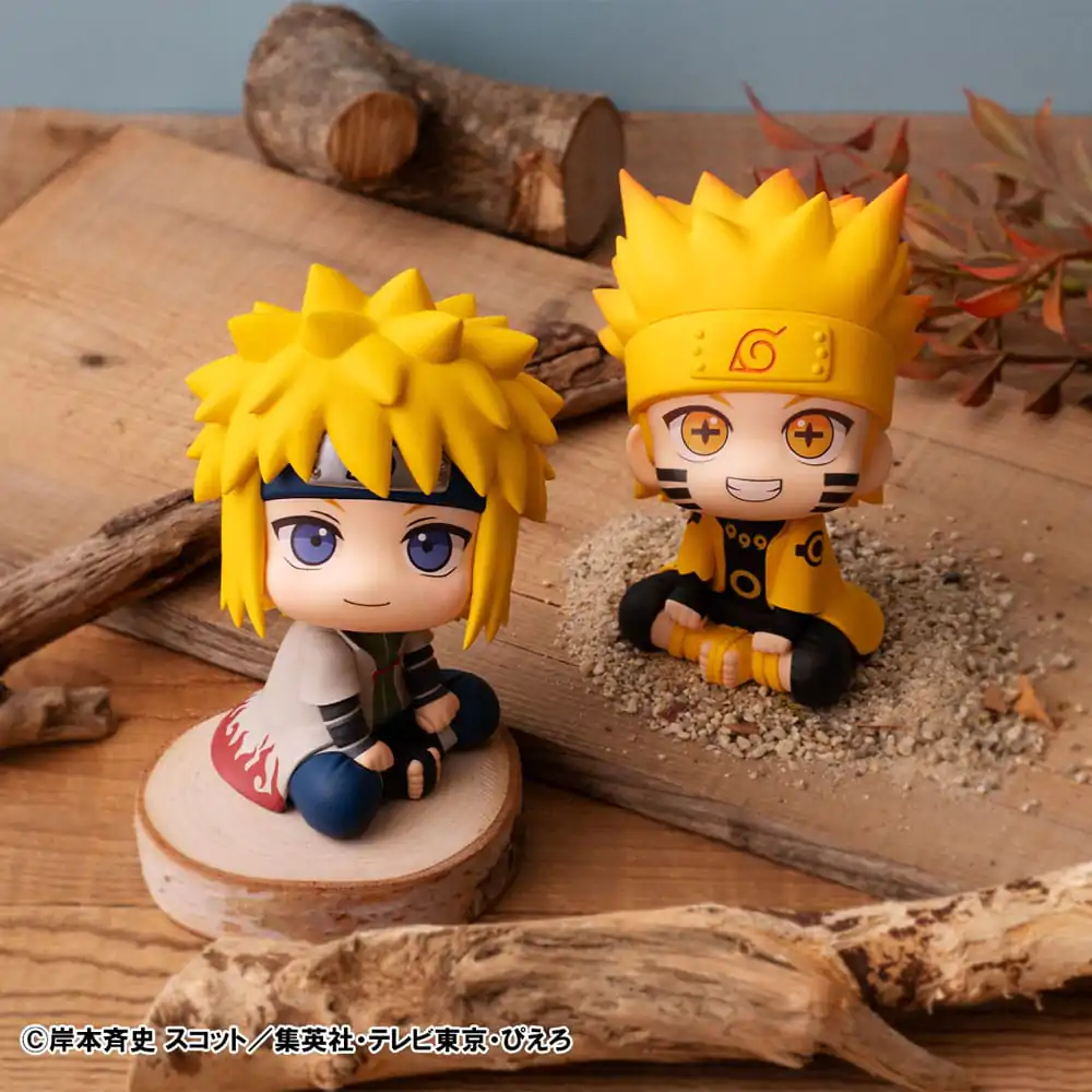 Naruto Shippuden Look Up PVC Soška Naruto Uzumaki Six Paths Sage Mode & Minato Namikaze 11 cm (s darčekom) produktová fotografia