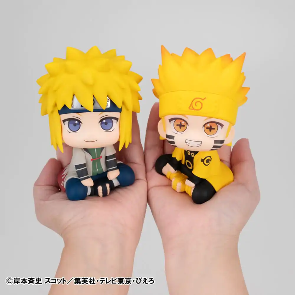 Naruto Shippuden Look Up PVC Soška Naruto Uzumaki Six Paths Sage Mode & Minato Namikaze 11 cm (s darčekom) produktová fotografia