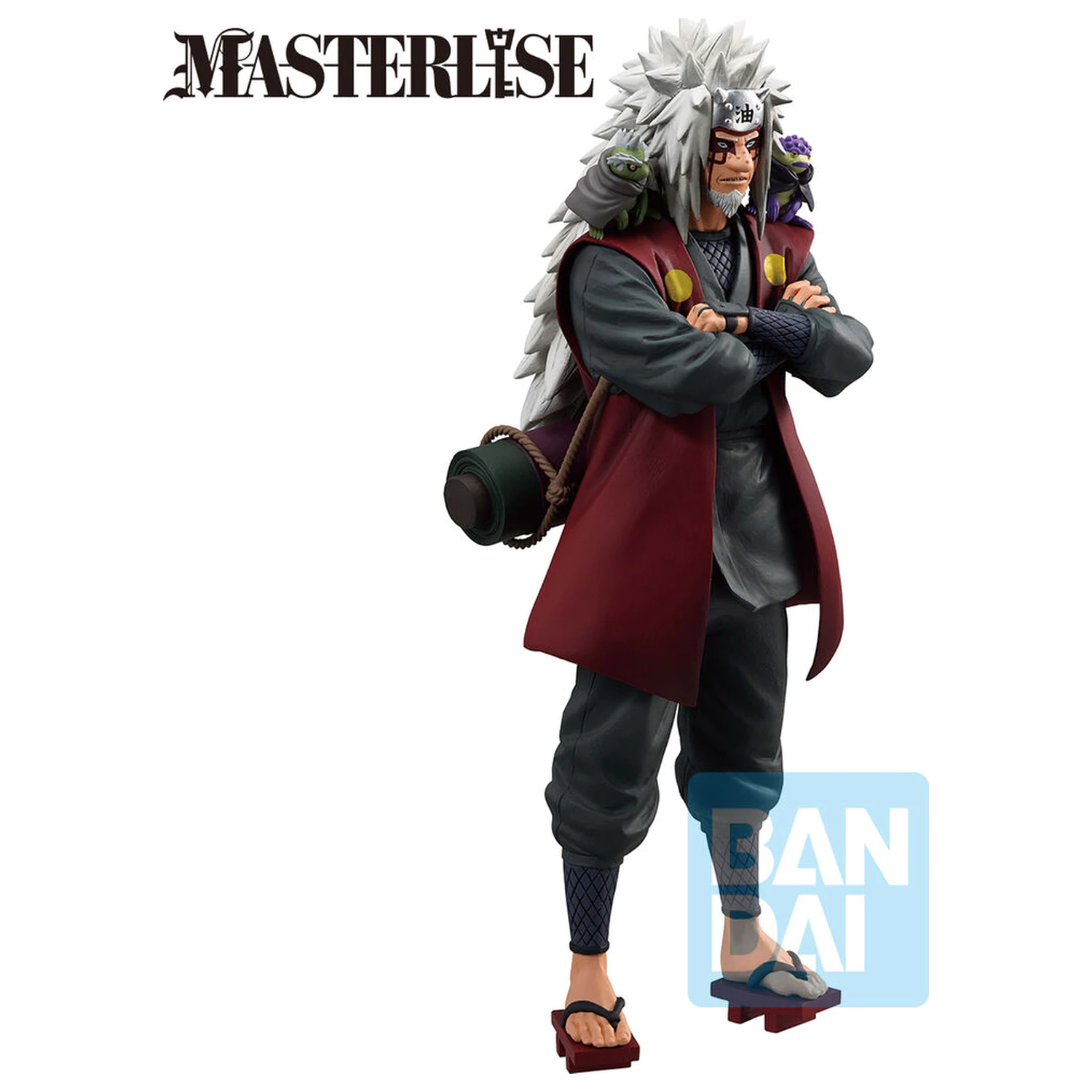 Naruto Shippuden Masterlise A Bridge Between the Lament of Samsara and Peace Jiraiya Ichibansho figúrka 27cm produktová fotografia