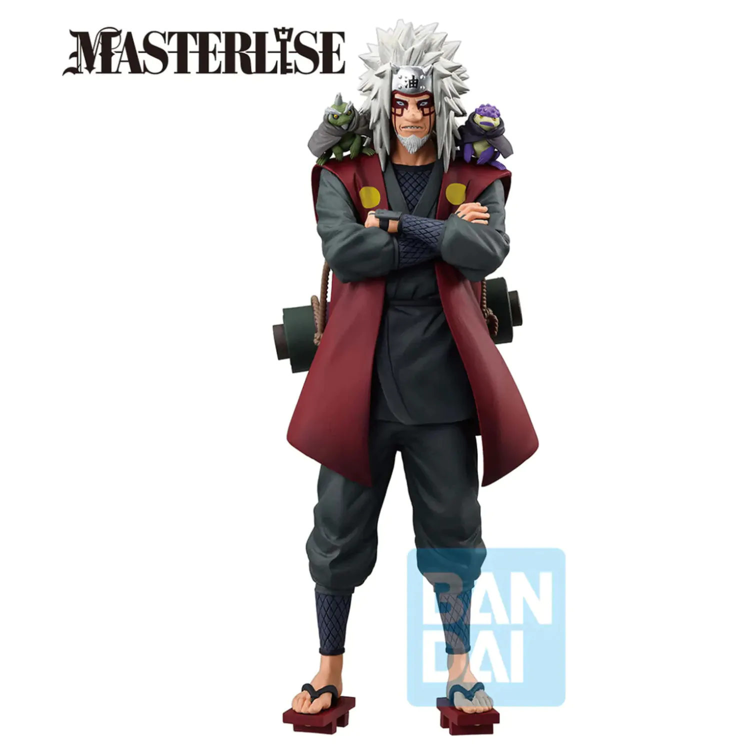 Naruto Shippuden Masterlise A Bridge Between the Lament of Samsara and Peace Jiraiya Ichibansho figúrka 27cm produktová fotografia