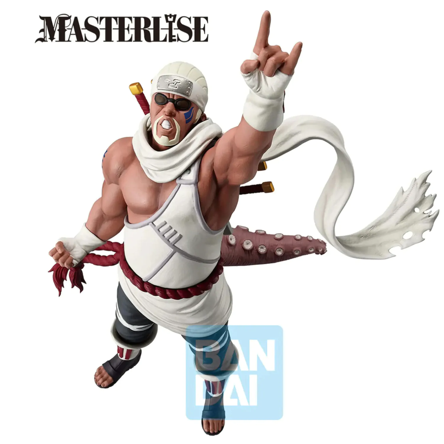 Naruto Shippuden Masterlise A Bridge Between the Lament of Samsara and Peace Killer Bee Ichibansho figúrka 27cm produktová fotografia