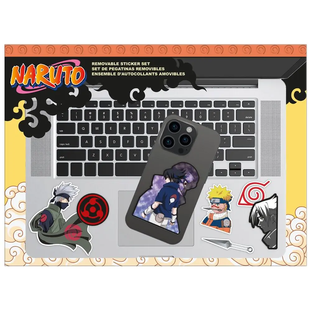 Naruto Shippuden Odnímateľná sada nálepiek produktová fotografia