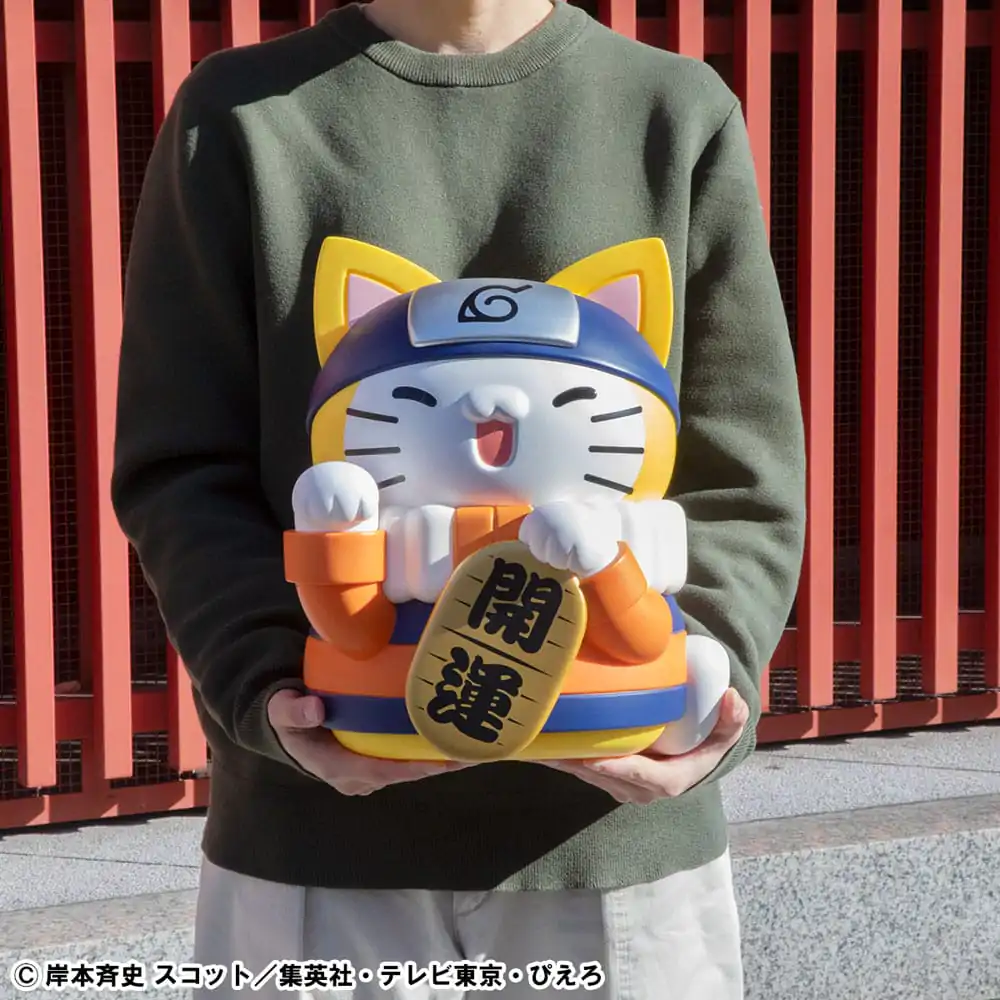 Naruto Shippuden Mega Cat Project Nyanto! The Big Nyaruto Series zberateľská figúrka Nyaruto Fortune Cats Giant Ver. 34 cm produktová fotografia