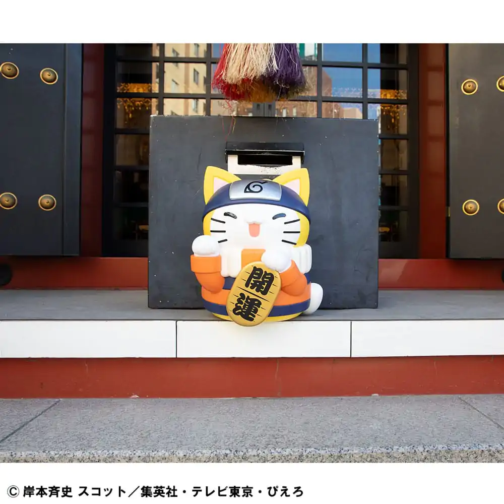 Naruto Shippuden Mega Cat Project Nyanto! The Big Nyaruto Series zberateľská figúrka Nyaruto Fortune Cats Giant Ver. 34 cm produktová fotografia