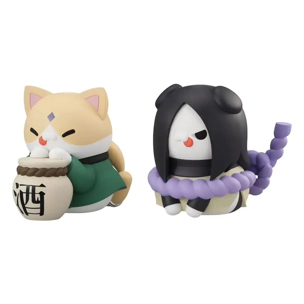 Naruto Shippuden Mega Cat Project Zberateľské figúrky Nyanto! The Big Nyaruto Series The Sannin Set 10 cm (s darčekom) produktová fotografia