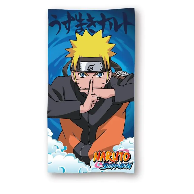 Naruto Shippuden mikrovláknová plážová osuška produktová fotografia