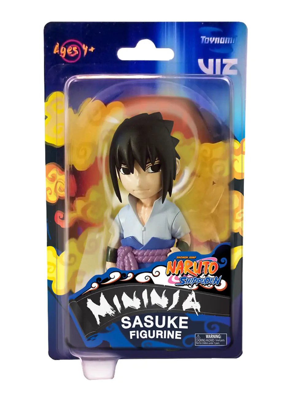 Naruto Shippuden Mininja Mini figúrka Sasuke 8 cm termékfotó