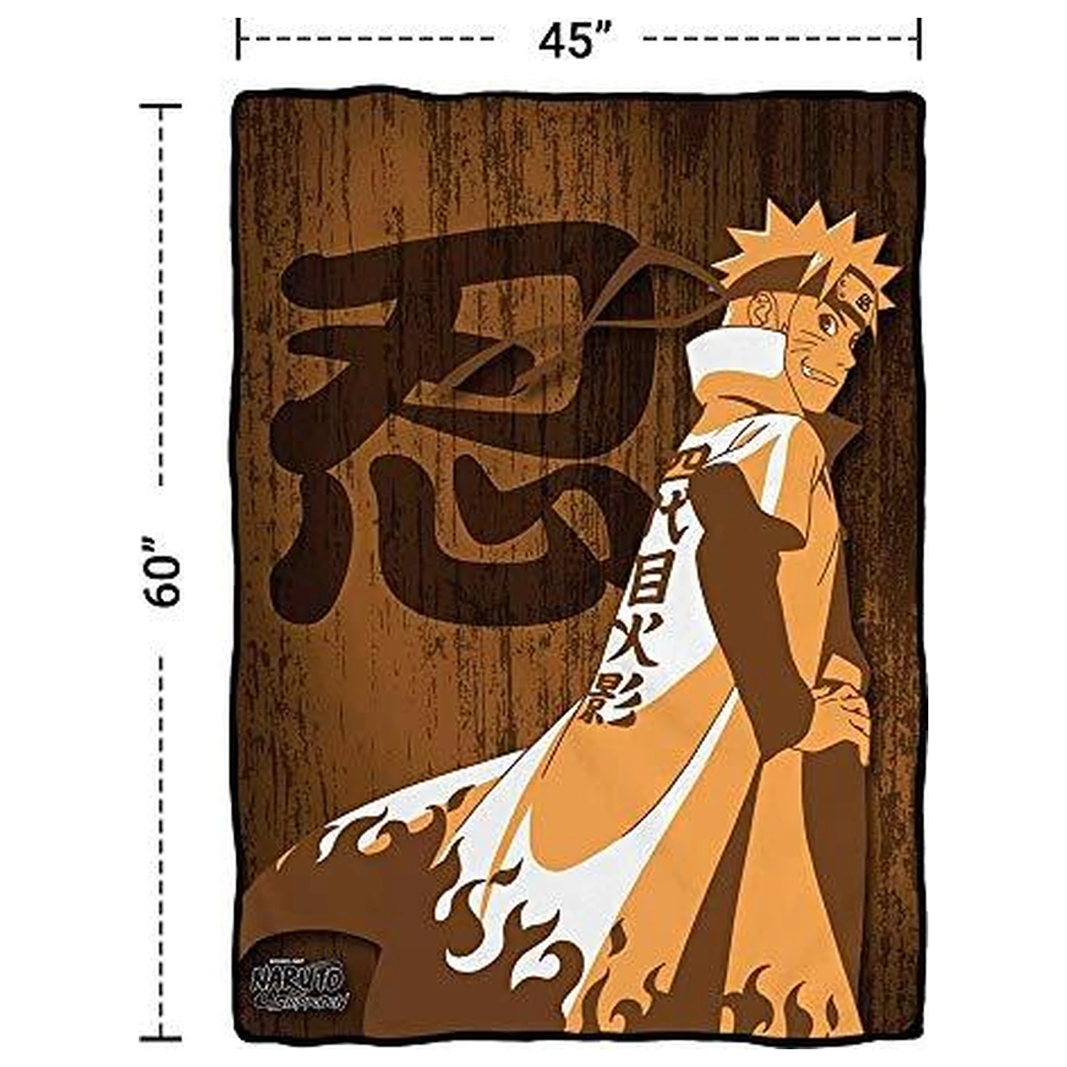 Naruto Shippuden Naruto Prikrývka 114x152cm produktová fotografia