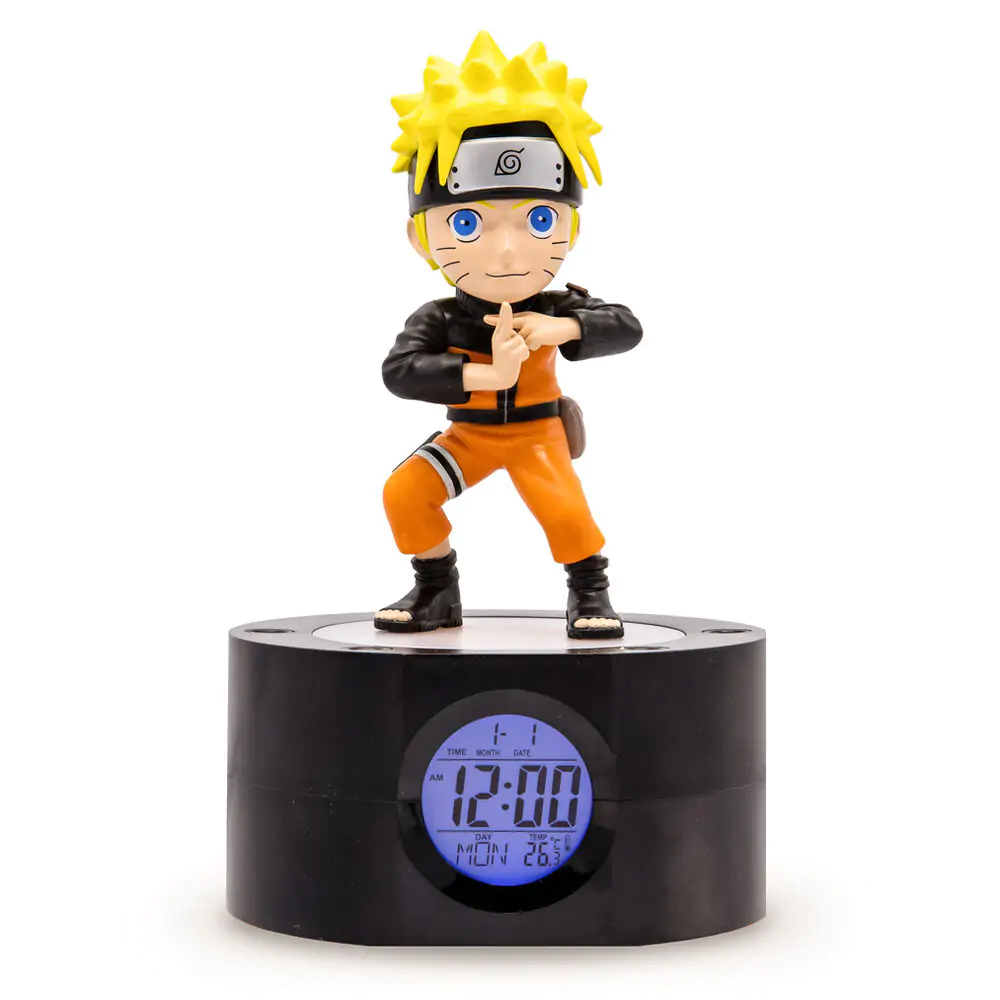 Naruto Shippuden Budík so svetlom Naruto 18 cm produktová fotografia