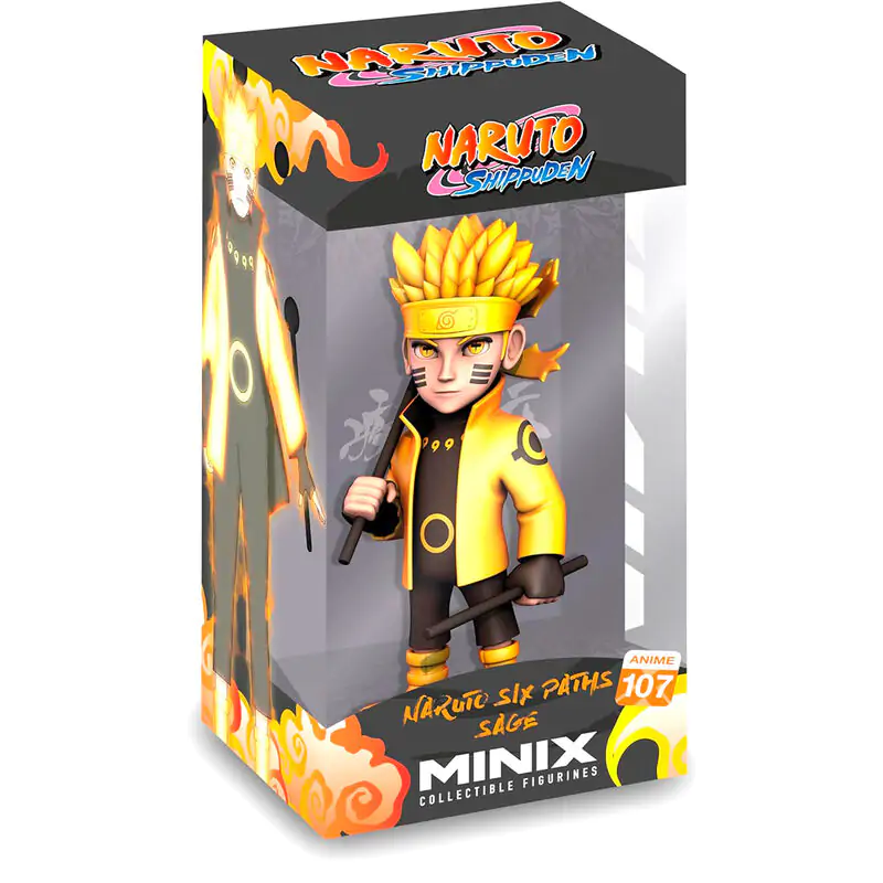 Naruto Shippuden Naruto Uzumaki Minix figurka 12 cm termékfotó