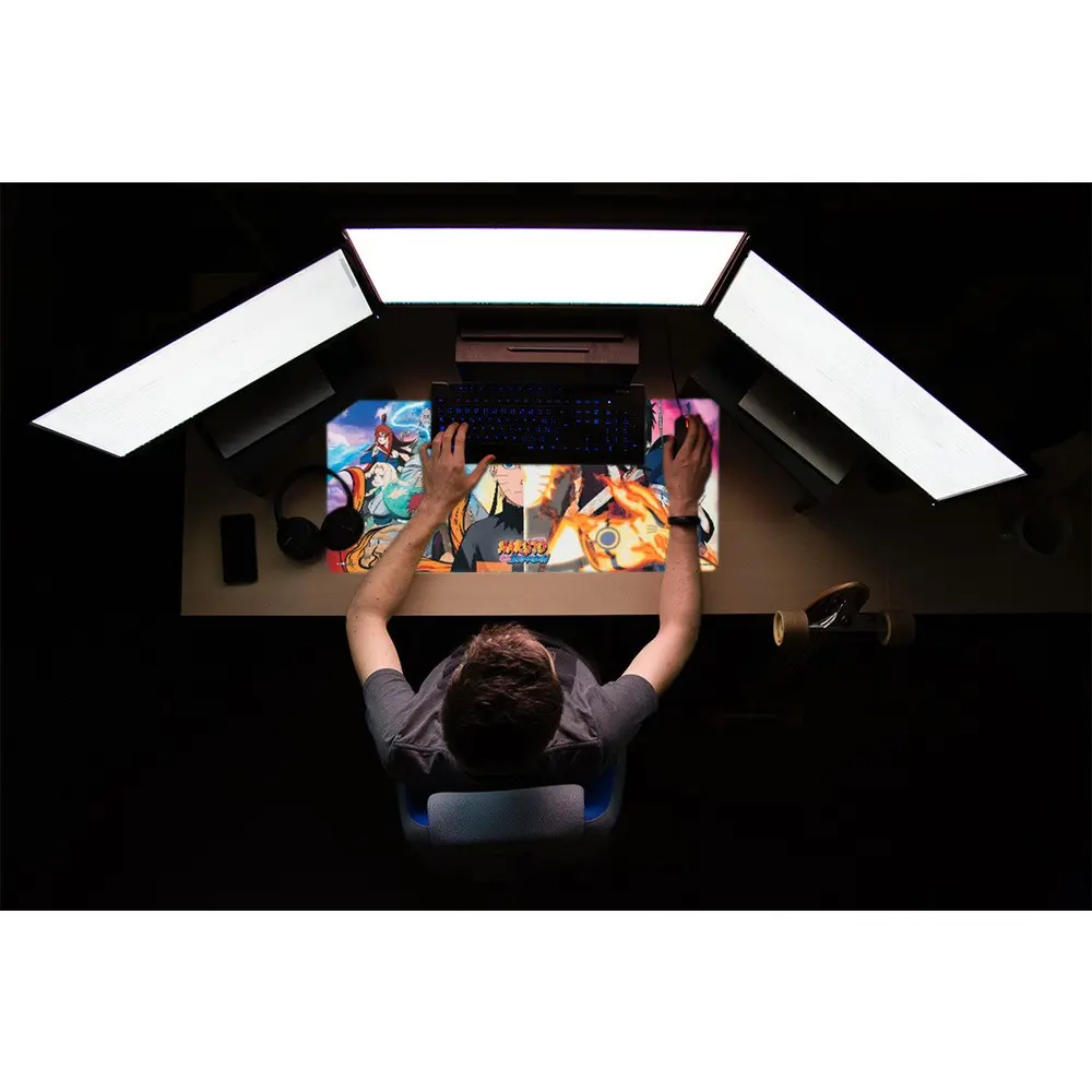 Naruto Shippuden gaming podložka na stôl produktová fotografia