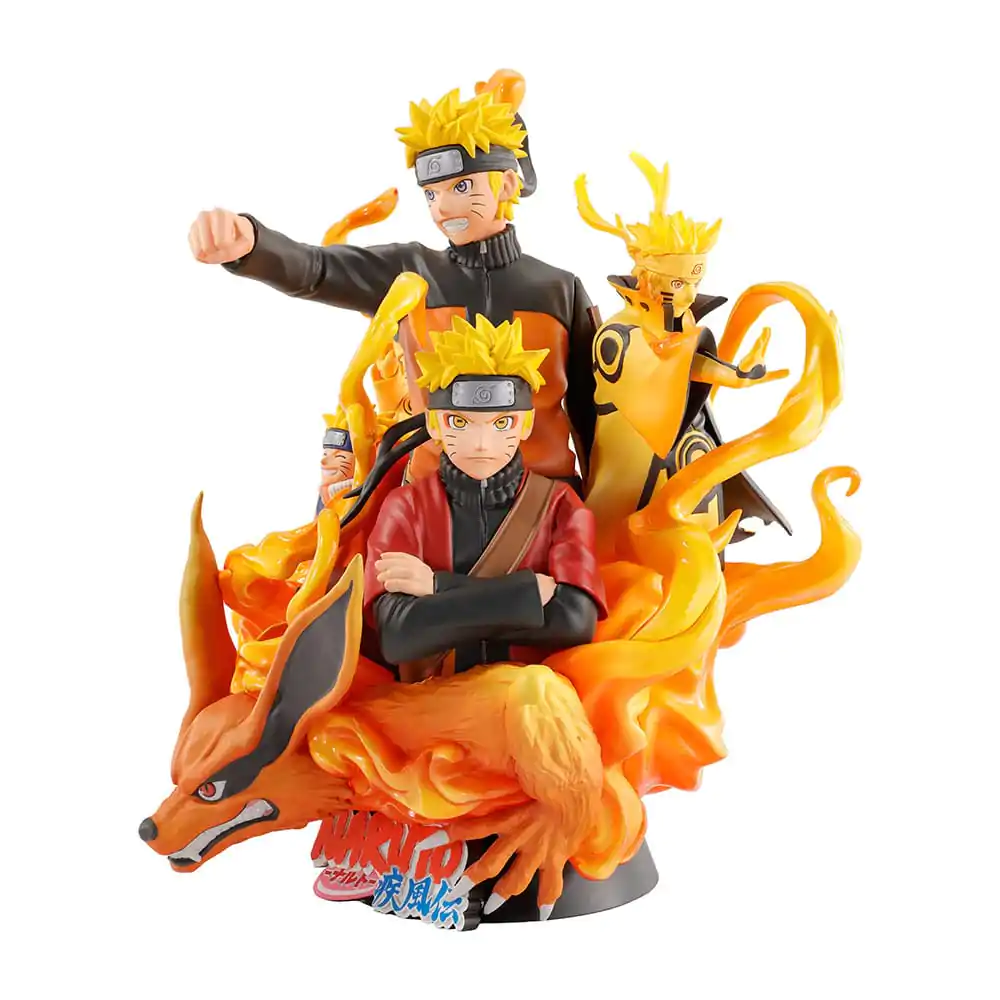 Naruto Shippuden Petitrama DX PVC Mini Socha figúrka Naruto 01 15 cm termékfotó