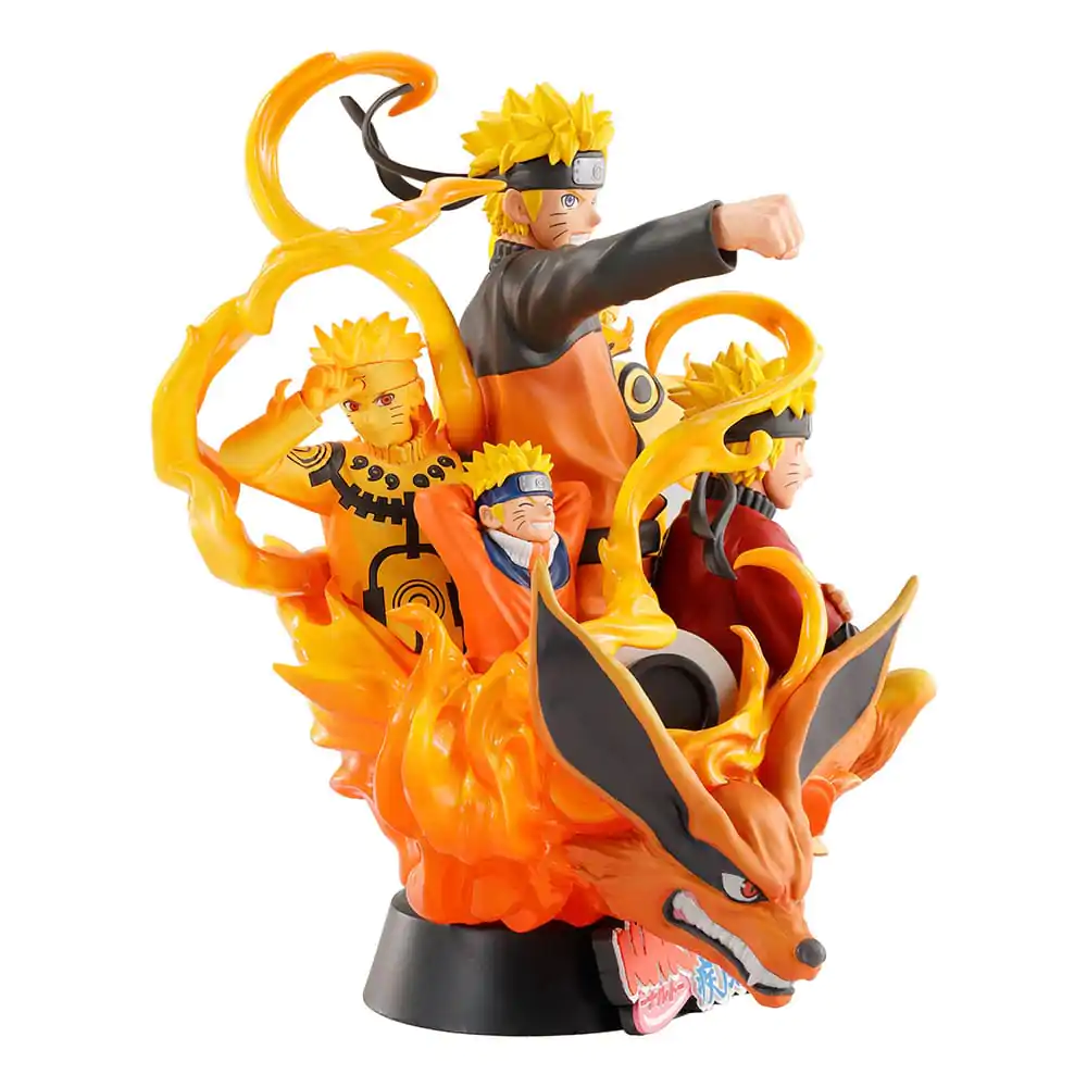 Naruto Shippuden Petitrama DX PVC Mini Socha figúrka Naruto 01 15 cm termékfotó