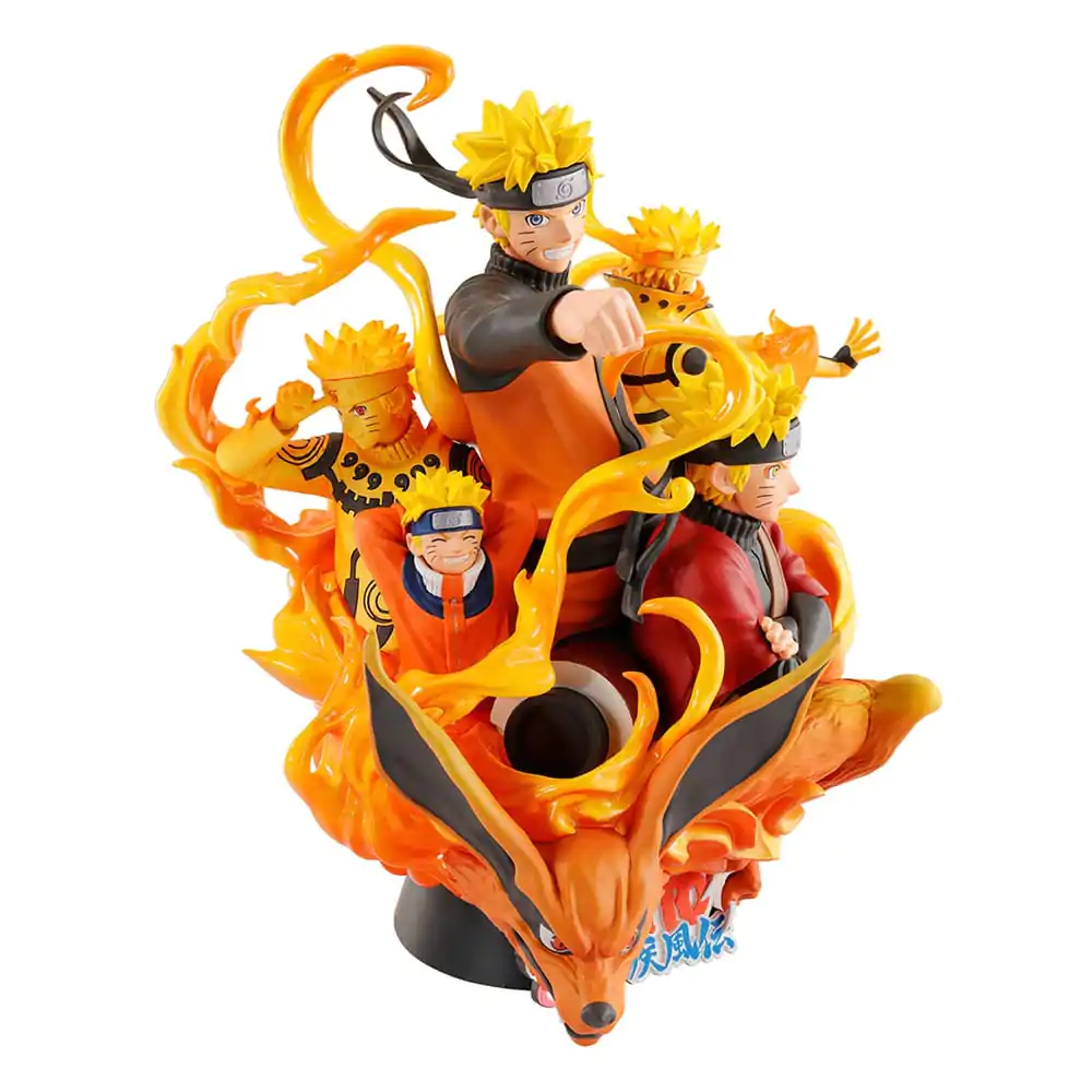 Naruto Shippuden Petitrama DX PVC Mini Socha figúrka Naruto 01 15 cm termékfotó