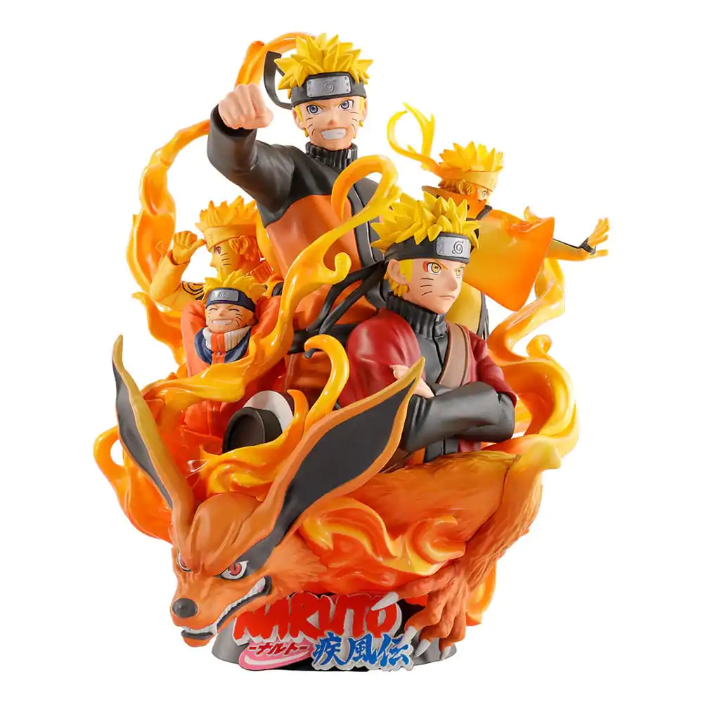 Naruto Shippuden Petitrama DX PVC Mini Socha figúrka Naruto 01 15 cm termékfotó