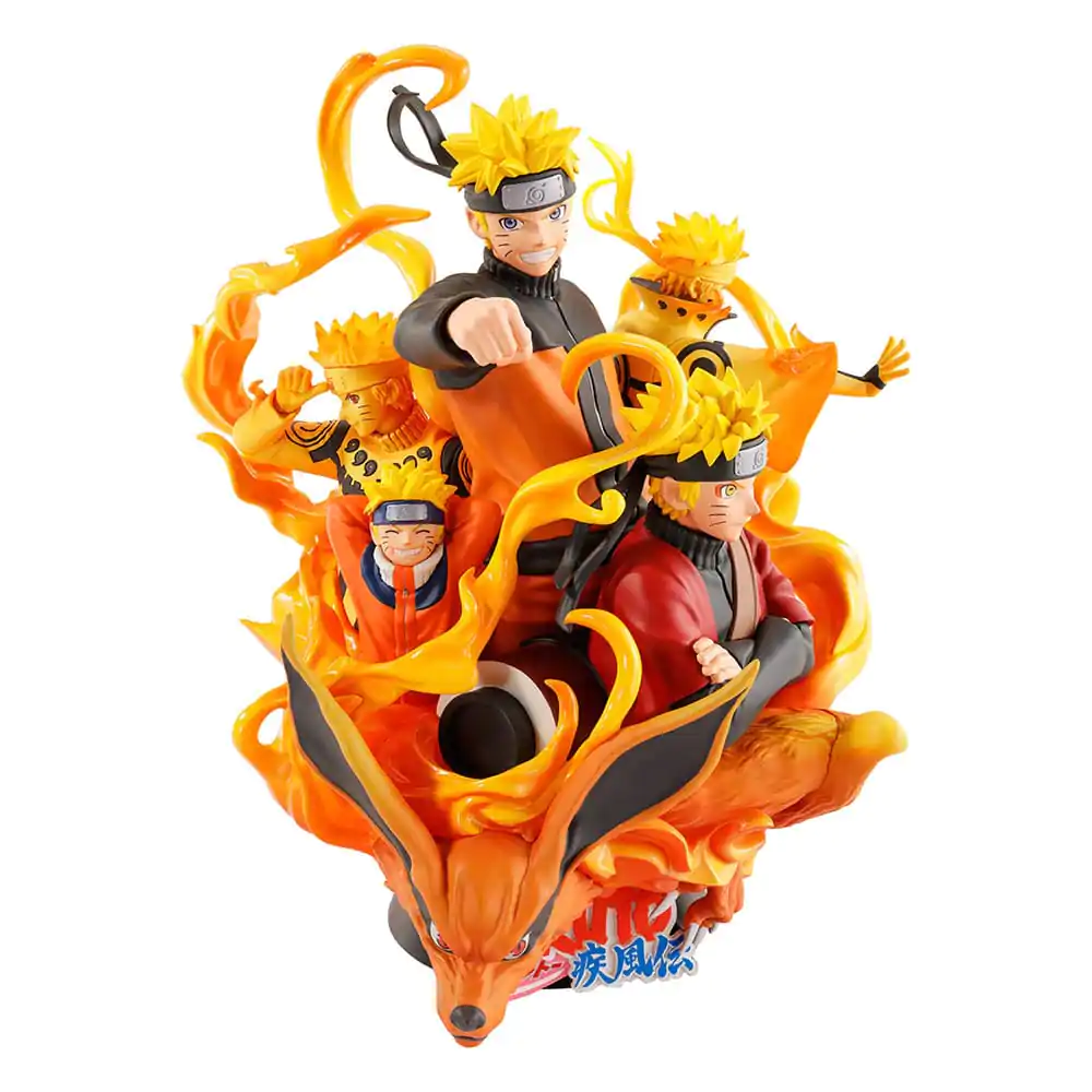 Naruto Shippuden Petitrama DX PVC Mini Socha figúrka Naruto 01 15 cm termékfotó