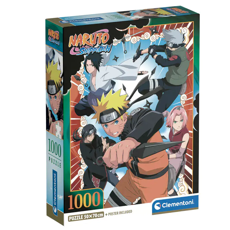 Naruto Shippuden puzzle 1000 dielikov produktová fotografia