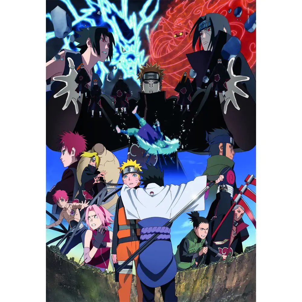 Naruto Shippuden puzzle 1000ks produktová fotografia