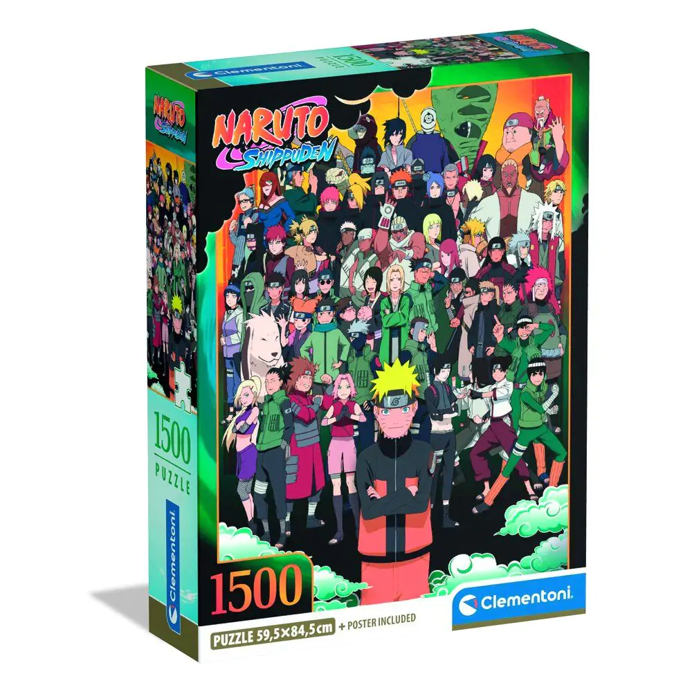 Naruto Shippuden puzzle 1500ks produktová fotografia