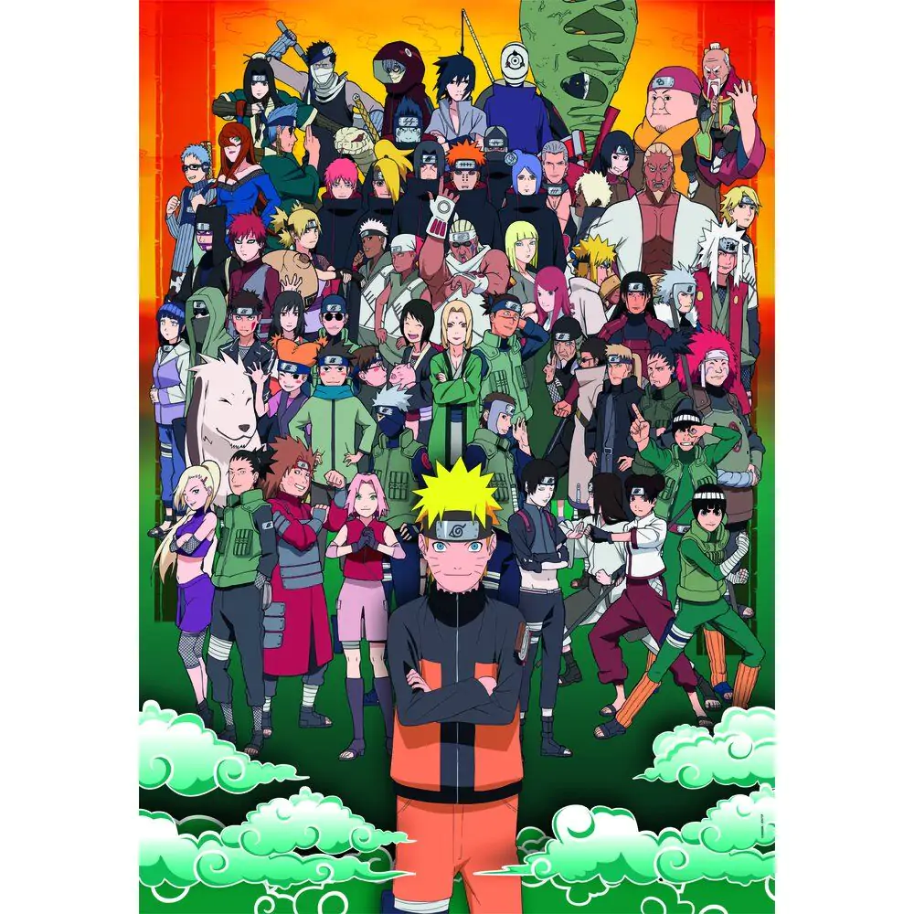 Naruto Shippuden puzzle 1500ks produktová fotografia