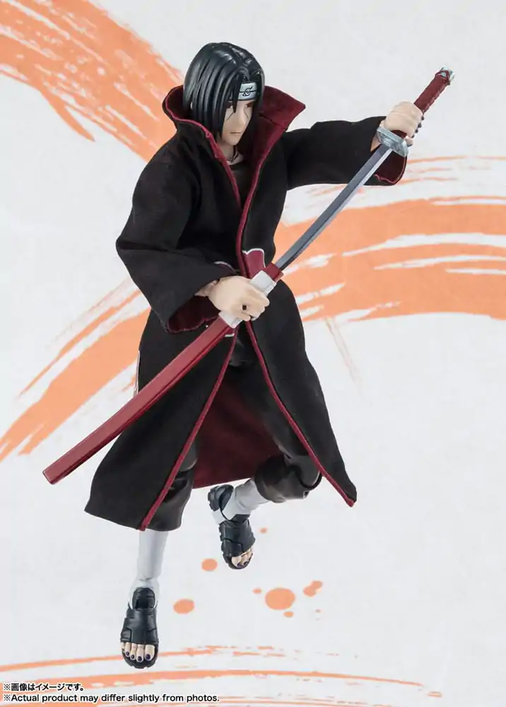 Naruto Shippuden S.H. Figuarts Akčná Figúrka Itachi Uchiha NarutoP99 Edition 15 cm produktová fotografia