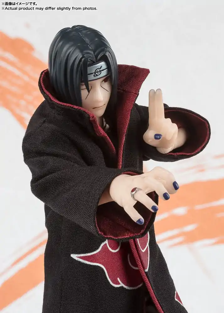 Naruto Shippuden S.H. Figuarts Akčná Figúrka Itachi Uchiha NarutoP99 Edition 15 cm produktová fotografia