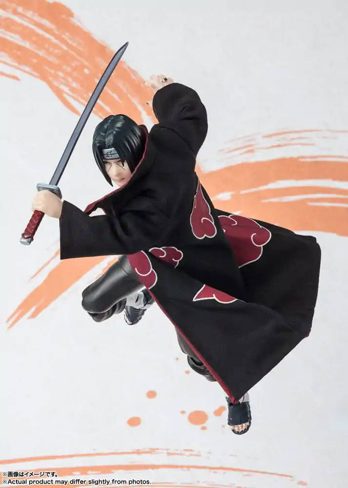 Naruto Shippuden S.H. Figuarts Akčná Figúrka Itachi Uchiha NarutoP99 Edition 15 cm produktová fotografia
