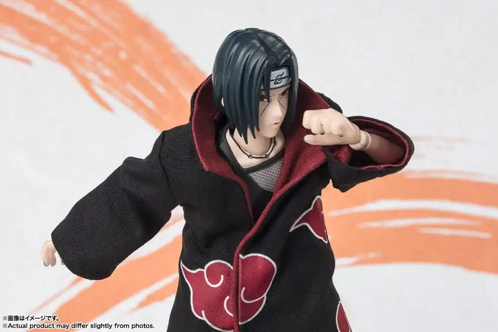 Naruto Shippuden S.H. Figuarts Akčná Figúrka Itachi Uchiha NarutoP99 Edition 15 cm produktová fotografia