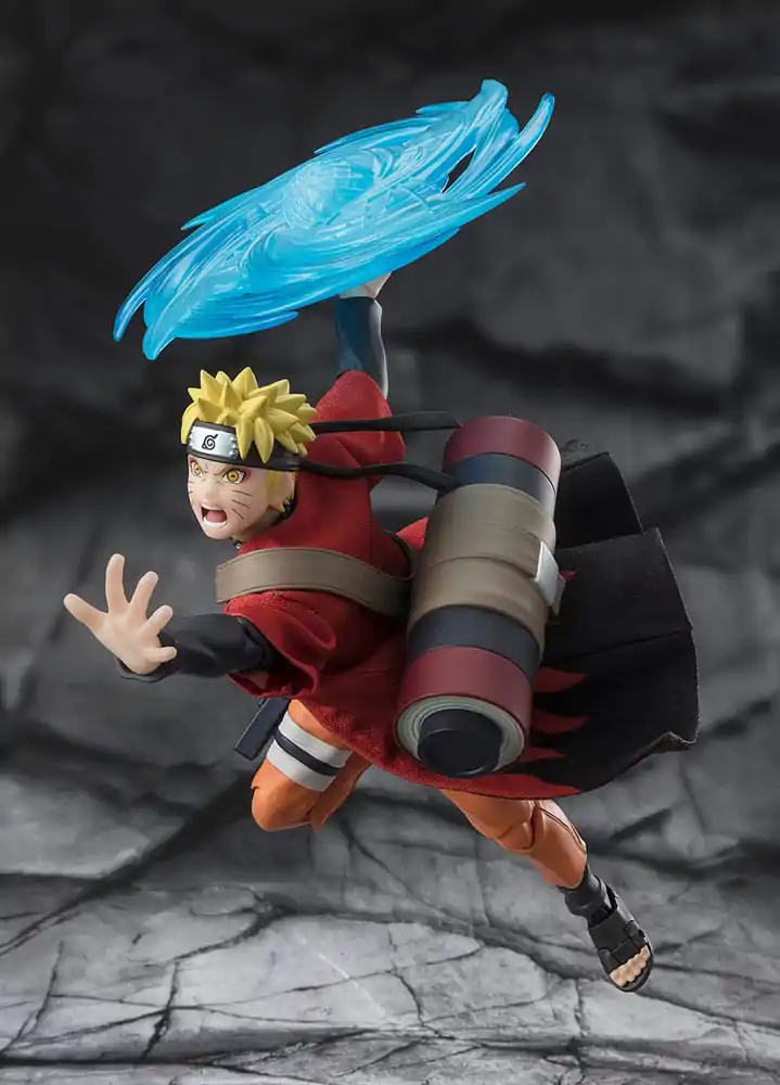 Naruto Shippuden S.H. Figuarts akčná figúrka Naruto Uzumaki (Sage Mode) - Savior of Konoha 15 cm termékfotó